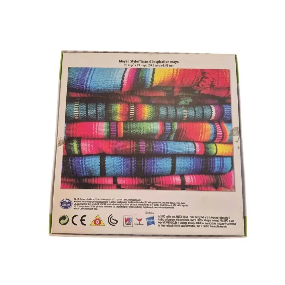 Big Ben Mayan Style Milton Bradley 750 pc Jigsaw Puzzle